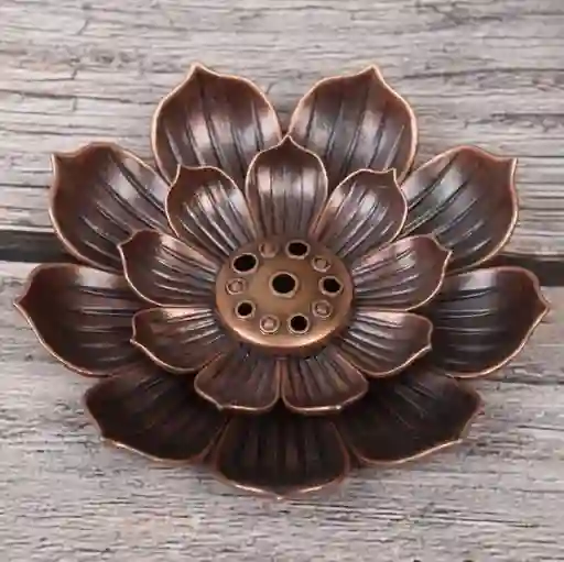 Porta Incienso Flor Loto