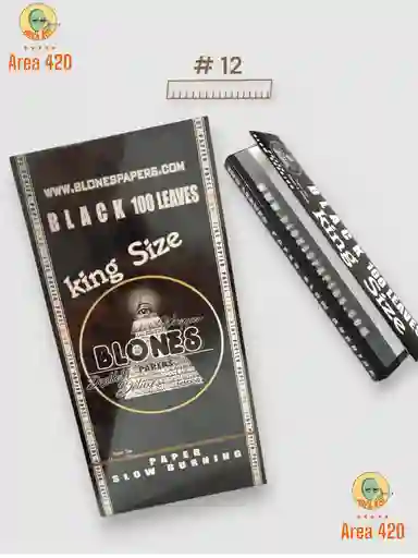 Papel Cueros # 12 50 Cajas De Blones Black King Size