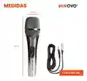 Micrófono Karaoke Profesional Metálico De Cable