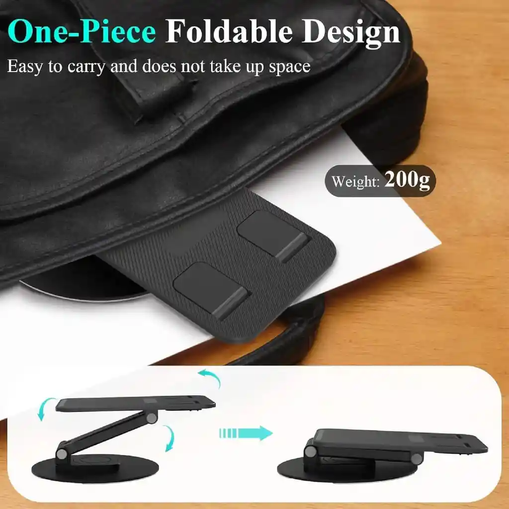 Set 3 En 1 Teclado Bluetooth Compacto Con Mouse + Base Celular