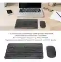 Set 3 En 1 Teclado Bluetooth Compacto Con Mouse + Base Celular