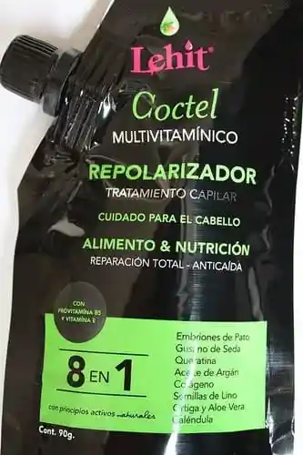 Tratamiento Capilar 8 En 1x90g