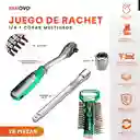 Juego De Rachet 28 Pz Herramienta Basics Práctico Multifuncional Crome Vanadium