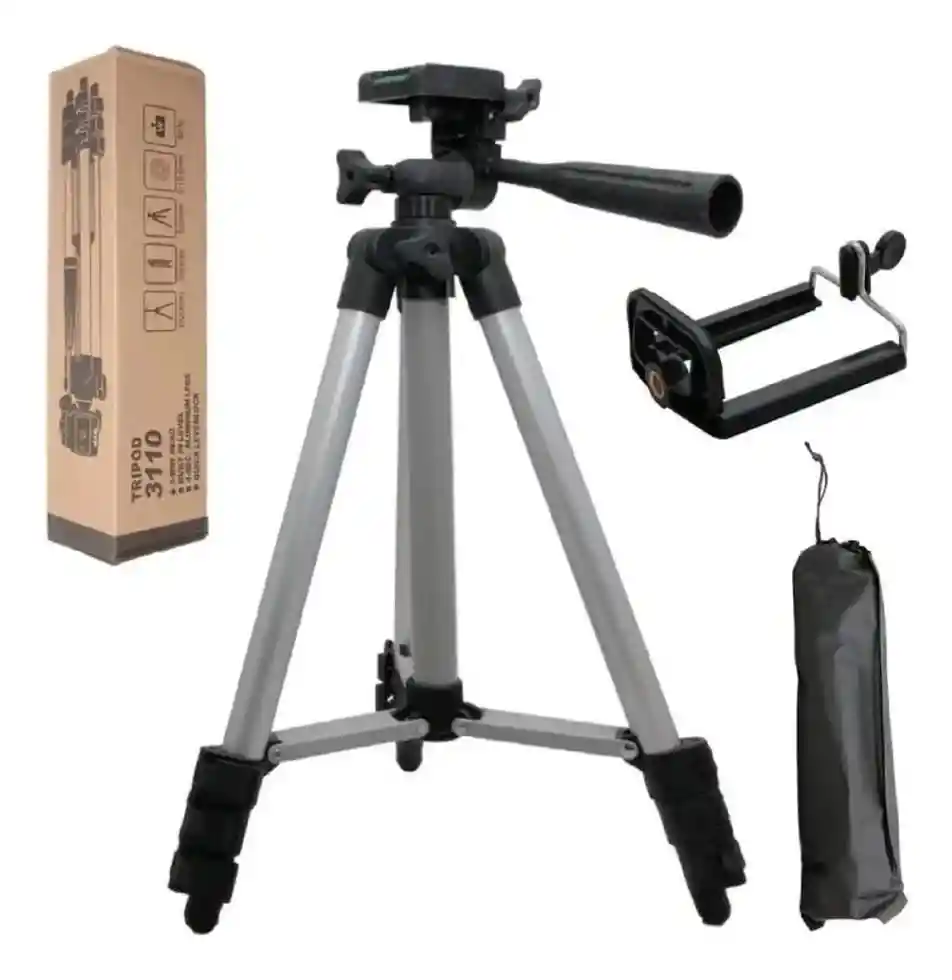 Trípode Telescópico + Soporte De Celular