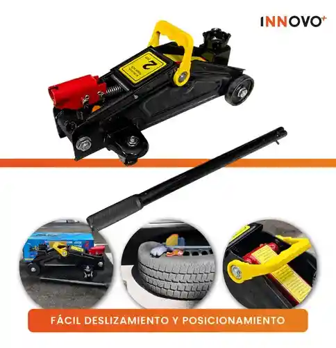 Gato Hidraulico Para Vehiculos Desvare Capacidad 2 Toneladas Esencial Car
