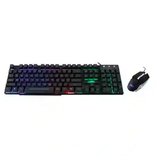Combo De Teclado Y Mouse Gamer Rgb
