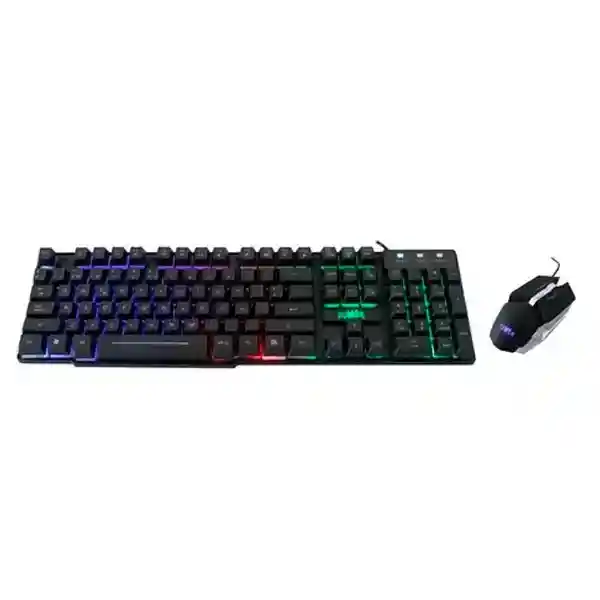 Combo De Teclado Y Mouse Gamer Rgb