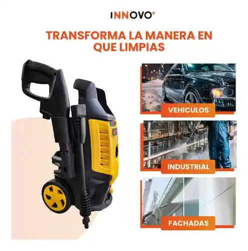 Hidrolavadora De Alta Potencia Fixman 1400w 1650 Psi Alta Presión