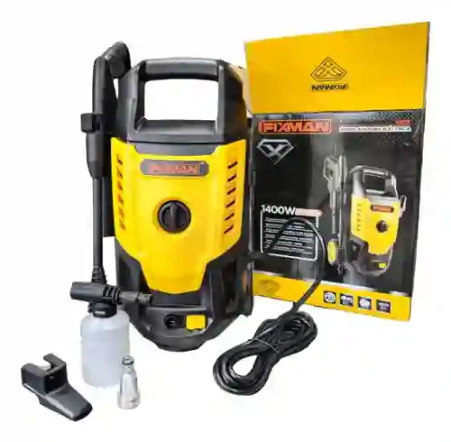 Hidrolavadora De Alta Potencia Fixman 1400w 1650 Psi Alta Presión
