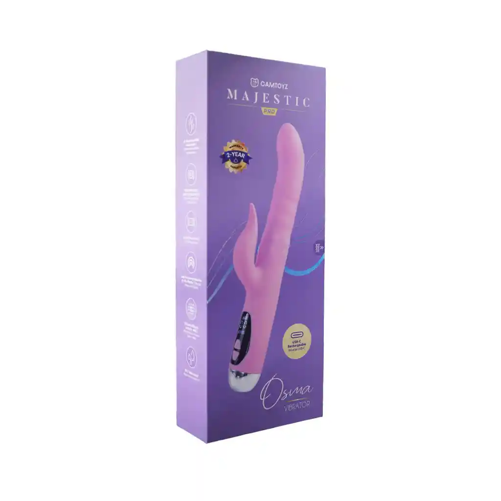 Vibrador De Empuje Osma Majestic Pro