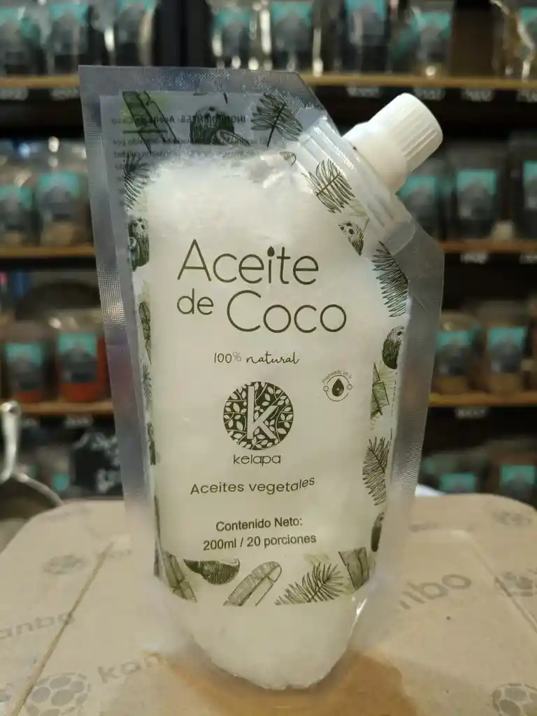 Aceite De Coco Kelapa X 200 Gr