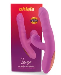 Vibrador Y Succionador Doble Lausa Ohlala