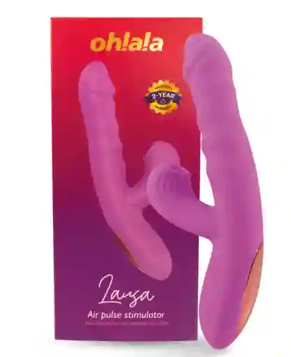 Vibrador Y Succionador Doble Lausa Ohlala