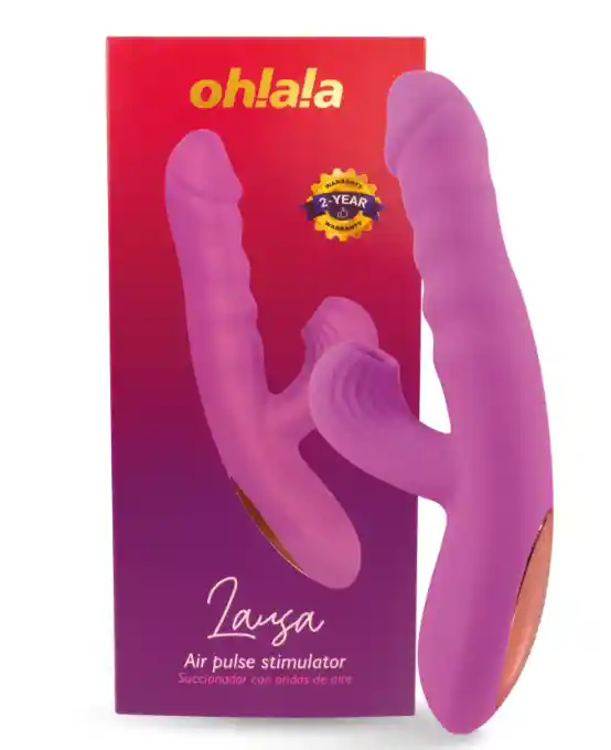 Vibrador Y Succionador Doble Lausa Ohlala