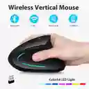 Mouse Inalámbrico + Bluetooth Ergonómico Vertical Harvic