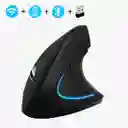 Mouse Inalámbrico + Bluetooth Ergonómico Vertical Harvic