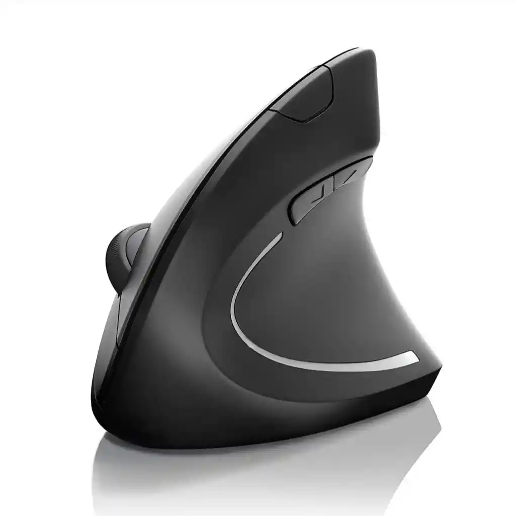 Mouse Inalámbrico + Bluetooth Ergonómico Vertical Harvic