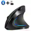 Mouse Inalámbrico + Bluetooth Ergonómico Vertical Harvic