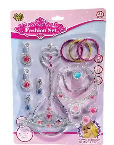 Juguete Corona Y Accesorios De Princesa