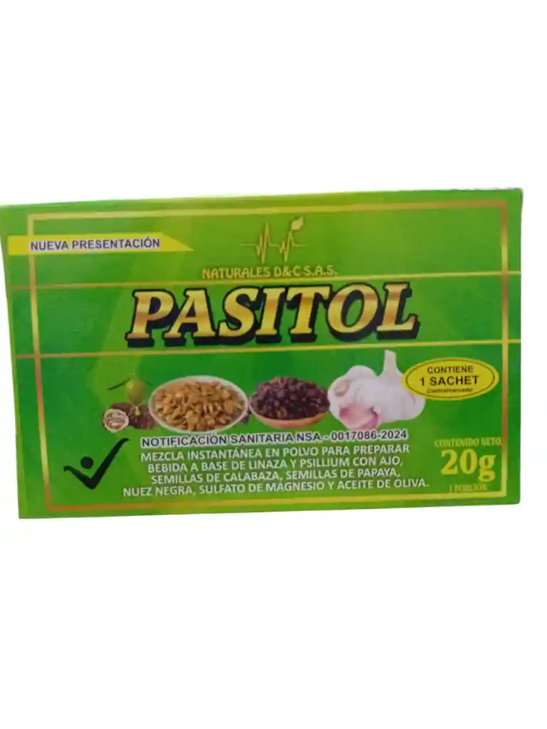 Purgante Pasitl X 20 Gms Dyc