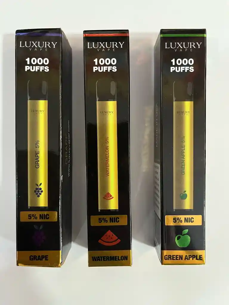 3 Luxury Vape Surtido
