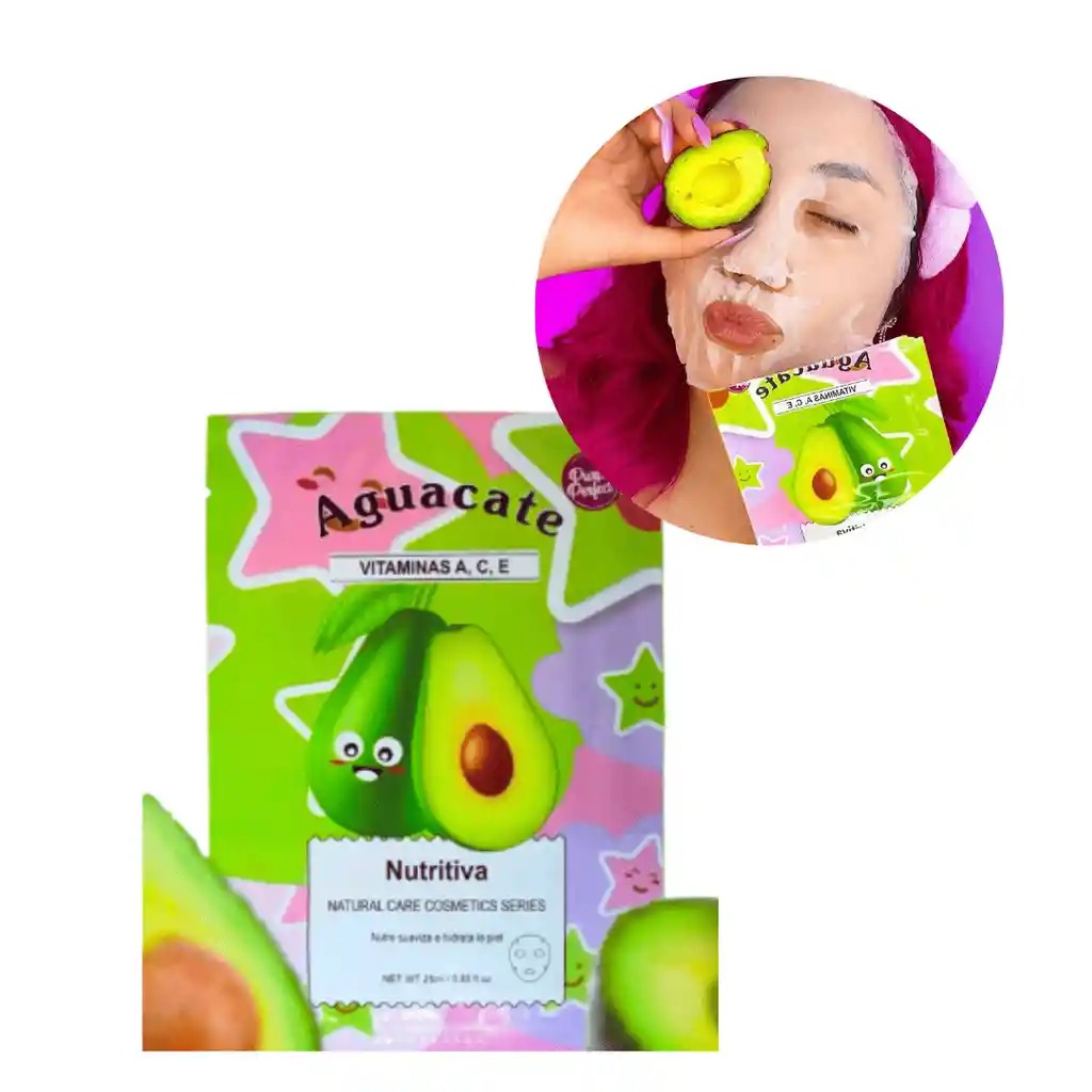 Mascarilla Facial Aguacate Purple Perfect