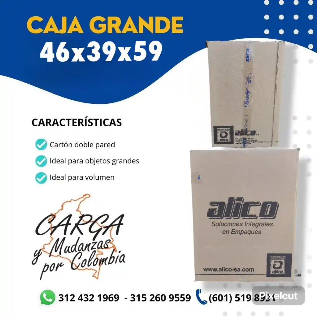 Caja Mediana Alico 46x39x59-embalaje