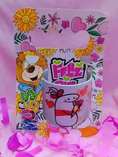 Regalo Dia De La Madre 🎁 - Pocillo Día De La Madre Con Cajita Decorativa 💖– Regalo Para Mamá