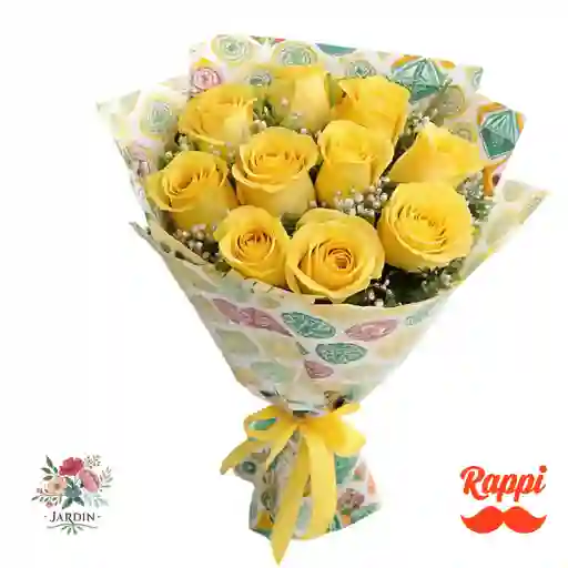 Rosa Amarilla X12