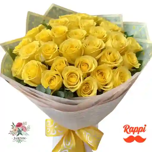 Rosa Amarillas X48