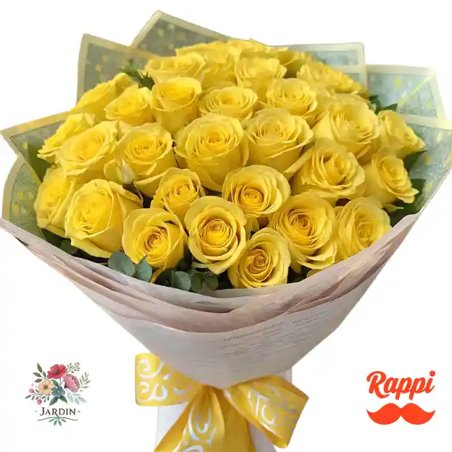 Rosa Amarillas X48