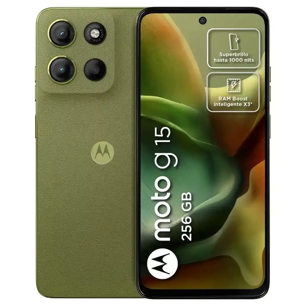 Celular Motorola Moto G15 4g Dual Sim 256gb /4gb 6.7, Verde