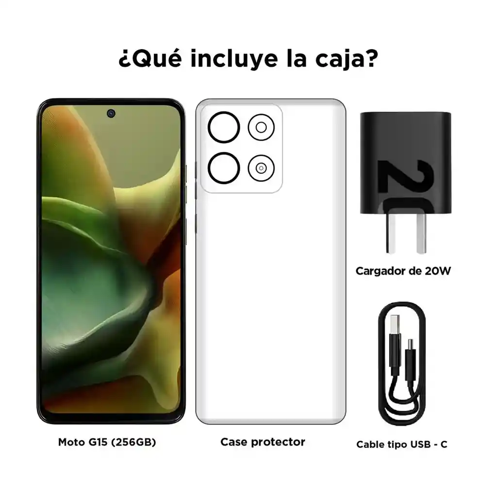 Celular Motorola Moto G15 4g Dual Sim 256gb /4gb 6.7, Verde