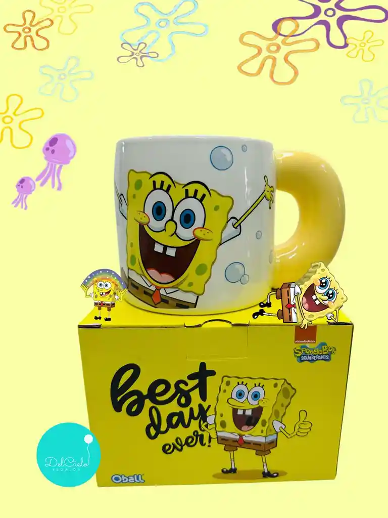 Mug O Taza Bob Esponja Grande