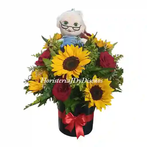 Girasoles Y Rosas Para Ellas