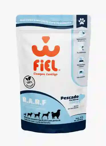 Barf Pescado 400 Gr Fiel
