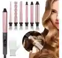Pinza Rizador 6 En 1 Para Cabello Múltipeinados