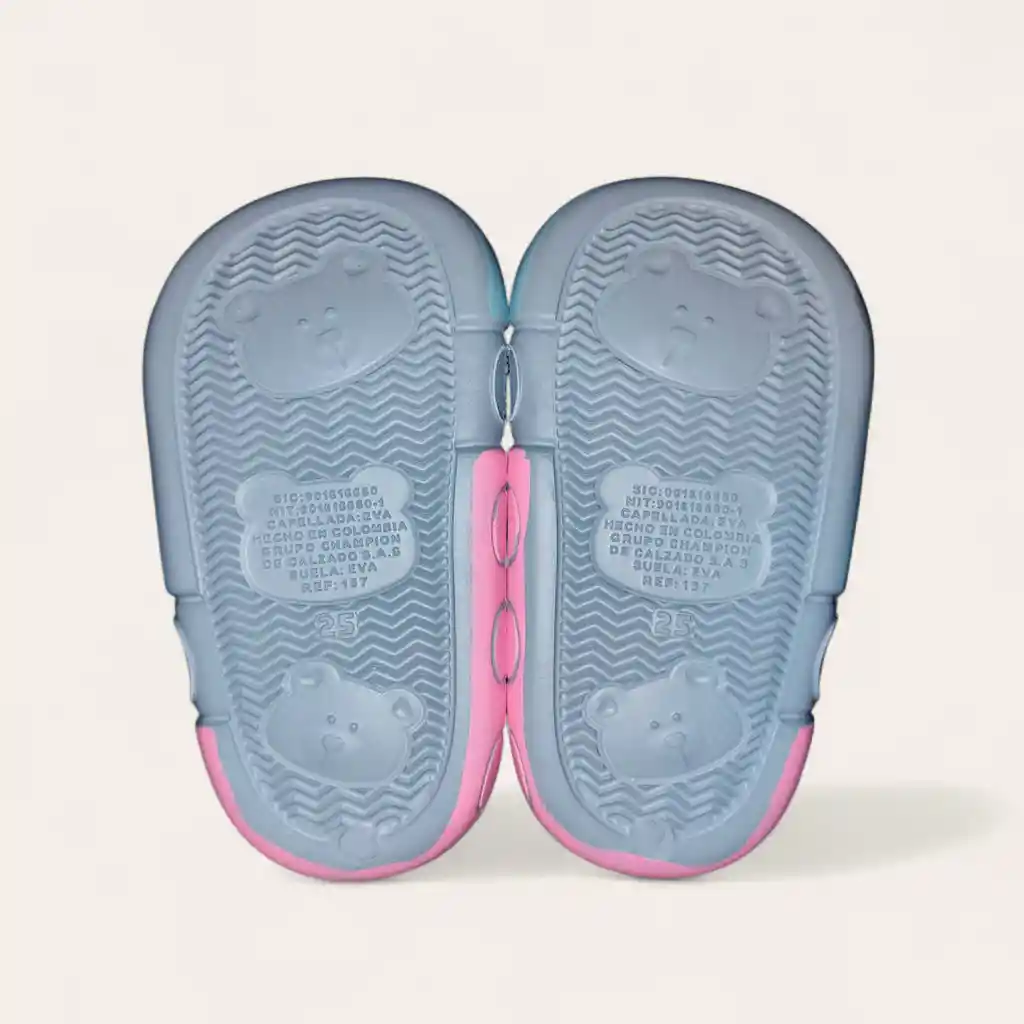 Chanclas Para Niña Talla 25