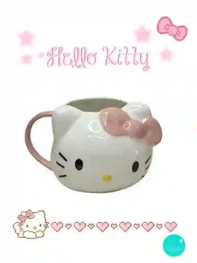 Mug O Taza Helly Kitty Rose