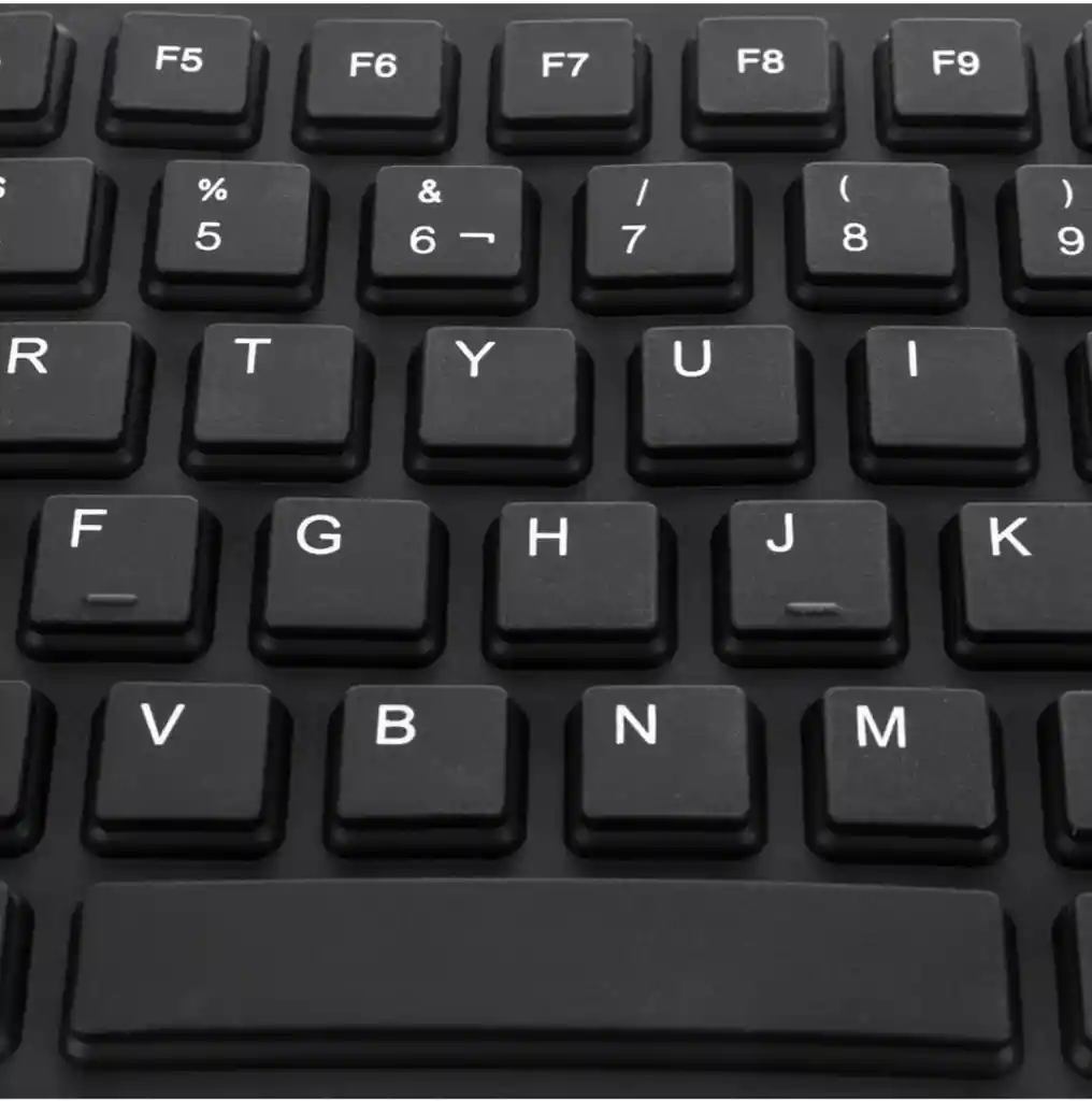 Teclado Flexible Anti Agua Keyboard De Cilicona