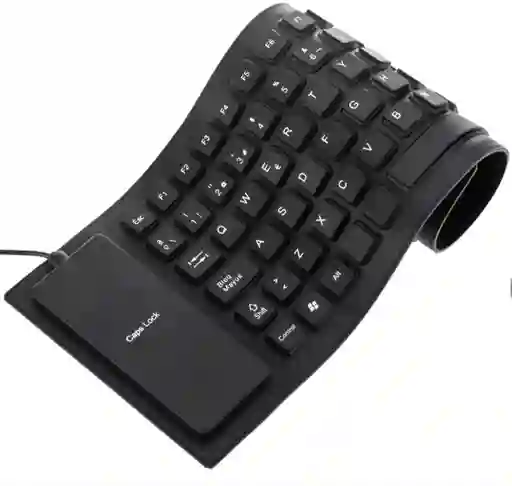 Teclado Flexible Anti Agua Keyboard De Cilicona