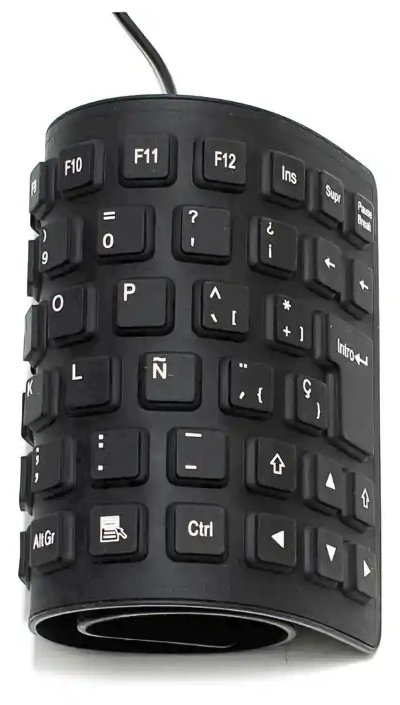 Teclado Flexible Anti Agua Keyboard De Cilicona