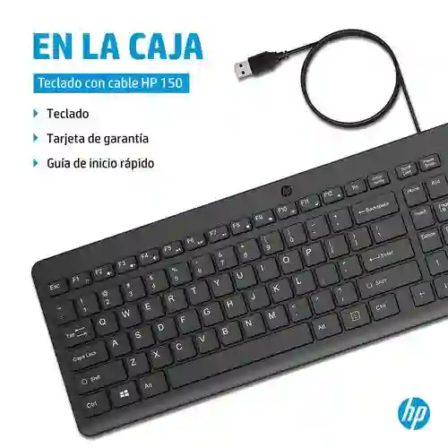 Teclado Hp 150 Original Usb