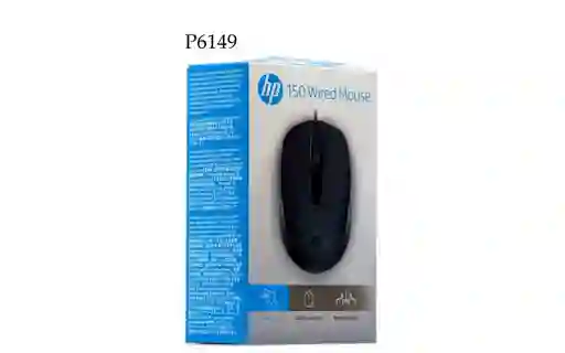 Mouse Hp 150 Usb Original Negro