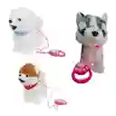 Juguete Perro Genérico Ladra Y Camina Mediano - Peluche