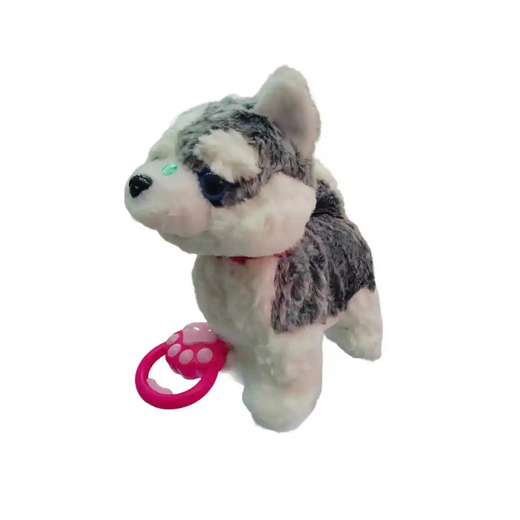 Juguete Perro Genérico Ladra Y Camina Mediano - Peluche
