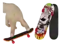 Juguete Mini Patineta De Skate Para Dedos X5und