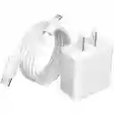 Kit Cargador Usb C A Lighting De Iphone 14 Pro Max 25w | 1 M