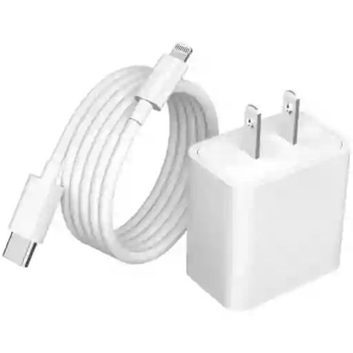 Kit Cargador Usb C A Lighting De Iphone 14 Pro Max 25w | 1 M