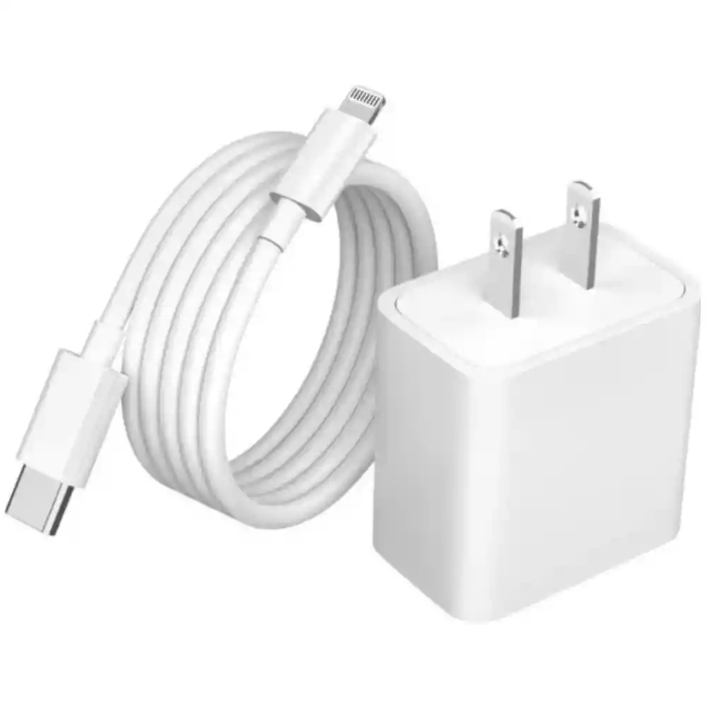 Kit Cargador Usb C A Lighting De Iphone 14 Pro Max 25w | 1 M